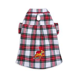 🍩B1G1 Disney | Pluto Holiday Plaid Nightshirt for Dogs
